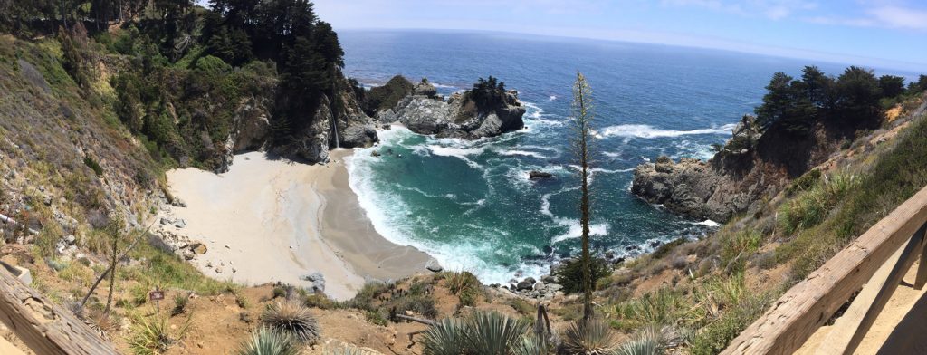 big sur, ca waterfall